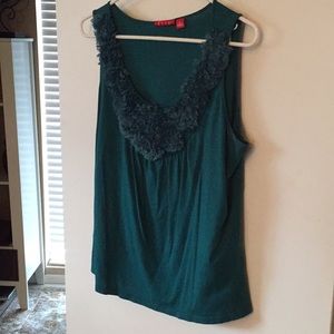 Teal / Turquoise tank top
